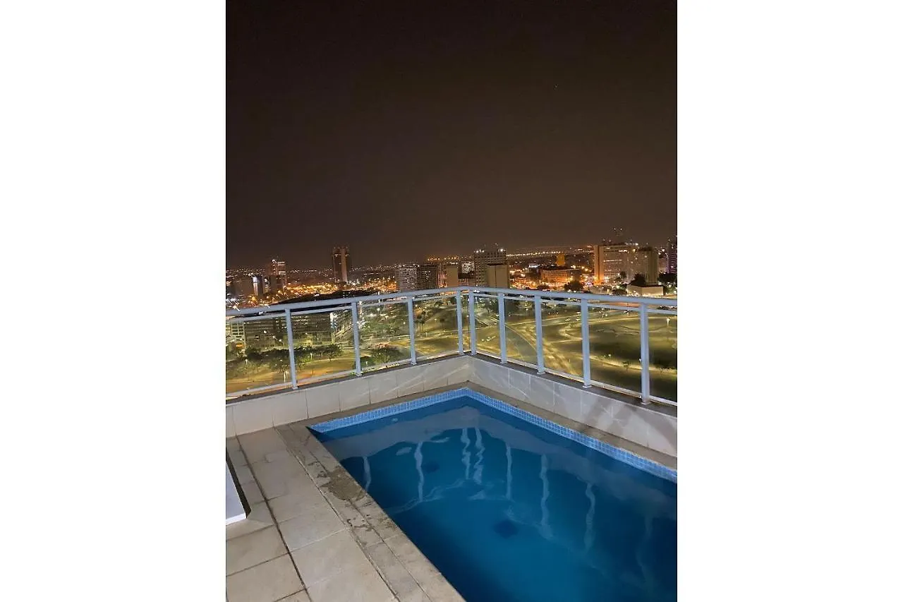 Flat Encantador 18º, Hotel Piscina E Vista Top Brasília Brasil